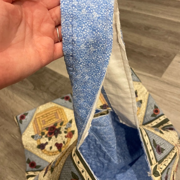 Handmade quilt tote bag L - Picture 4 of 4